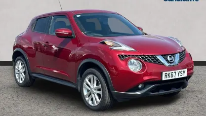 Used Nissan Juke N-Connecta 117 HP (86 kW) 2017 Red SUV