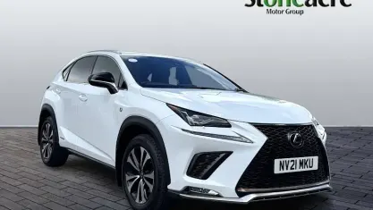Used Lexus NX300h Sport Line 197 HP (144 kW) 2021 White SUV