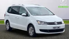 White Used 2017 VW Sharan SE MPV | £17,399 (Fair price)