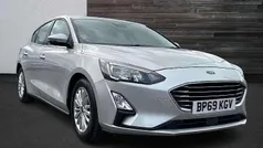 Silver Used 2020 Ford Focus Titanium Hatchback | £9,950 (Fair price)