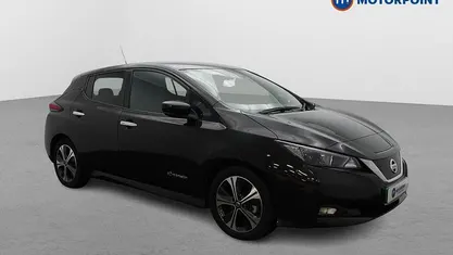 Used Nissan Leaf N-Connecta 110 kW (150 HP) 2020 Black Hatchback