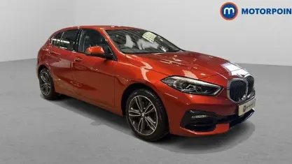 Used BMW 118 Sport Line 136 HP (100 kW) 2023 Orange Hatchback