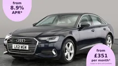 Blue Used 2021 Audi A6 Sport Sedan | £19,595 (Fair price)