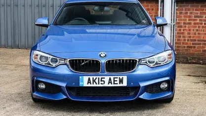 Used BMW 428 M Sport 245 HP (180 kW) 2015 Blue Coupe