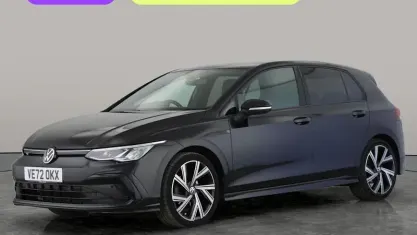 Second-hand VW Golf VIII R-line 150 CP (110 kW) 2023 Negru Hatchback