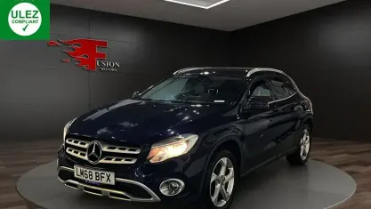 Begagnad Mercedes GLA220 Executive 177 HK (130 kW) 2018 Blå SUV