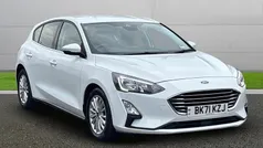 White Used 2021 Ford Focus Titanium Hatchback | £13,499 (Fair price)