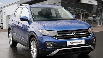 Blue Used 2022 VW T-Cross SE SUV | £14,450 (Fair price)