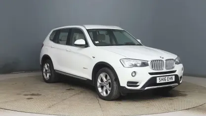 Used BMW X3 xLine 190 HP (139 kW) 2016 White SUV