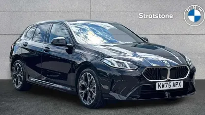 Used BMW 120 M Sport 168 HP (123 kW) 2025 Black Hatchback