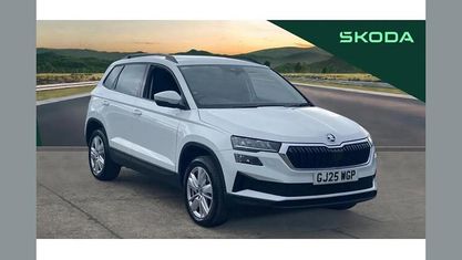 Używany Skoda Karoq SE 116 KM (85 kW) 2025 Biały SUV