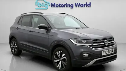 Used VW T-Cross Black Edition 110 HP (80 kW) 2023 Grey SUV