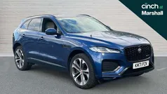 Blue Used 2021 Jaguar F-Pace R-Dynamic SUV | £29,657 (Fair price)
