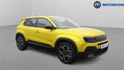 Used Jeep Avenger EV Summit 114 kW (156 HP) 2025 Yellow SUV