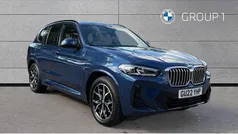 Blue Used 2022 BMW X3 M Sport SUV | £35,498 (Fair price)