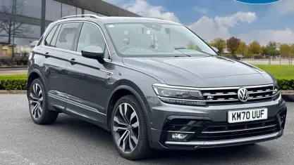 Used VW Tiguan R-line 150 HP (110 kW) 2020 Grey SUV