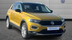 Yellow Used 2021 VW T-Roc SEL SUV | £20,390 (Fair price)
