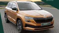 Orange Used 2022 Skoda Karoq SportLine SUV | £23,857 (Fair price)