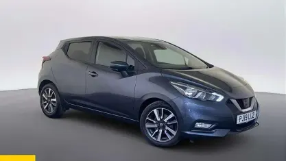 Used Nissan Micra N-Connecta 90 HP (66 kW) 2019 Grey Hatchback