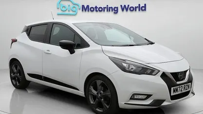 White Used 2022 Nissan Micra S Hatchback | £12,100 (Fair price)