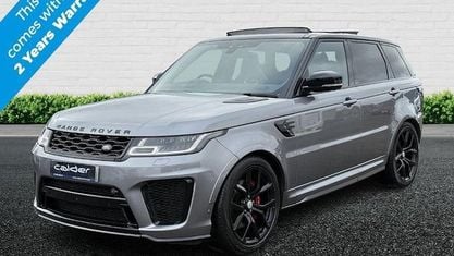 Usado Land Rover Range Rover Sport SVR 575 HP (422 kW) 2021 Cinzento SUV
