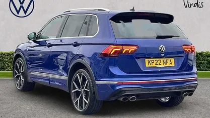 Blue Used 2022 VW Tiguan R SUV | £33,839 (Fair price)