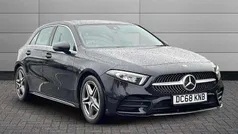 Black Used 2018 Mercedes A200 AMG line Hatchback | £13,595 (Fair price)