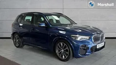 Blue Used 2022 BMW X5 M Sport SUV | £46,165 (Good price)