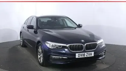 Used BMW 520 Competition Edition 190 HP (139 kW) 2018 Blue Sedan