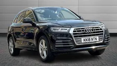 Black Used 2018 Audi Q5 S-Line SUV | £24,950 (Fair price)
