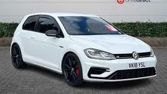 White Used 2018 VW Golf VII R Hatchback | £19,650 (Fair price)