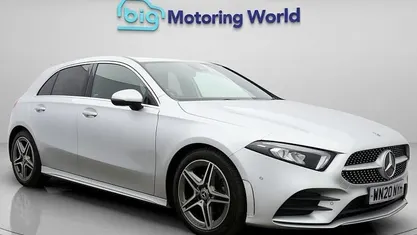 Used Mercedes A180 Executive 116 HP (85 kW) 2020 Silver Hatchback
