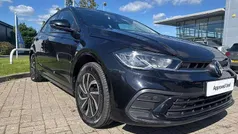 Black Used 2023 VW Polo Life Hatchback | £15,695 (Fair price)