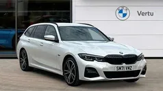 White Used 2022 BMW 330e M Sport Estate | £25,294 (Fair price)