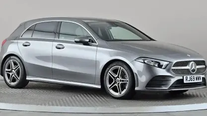 Used Mercedes A180 AMG line 136 HP (100 kW) 2020 Grey Hatchback