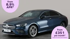 Blue Used 2021 Mercedes CLA250e AMG Line Premium Plus Sedan | £25,158 (Fair price)