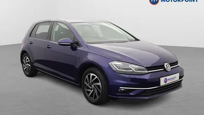Used VW Golf VII Edition 150 HP (110 kW) 2019 Blue Hatchback