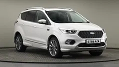 White Used 2019 Ford Kuga Vignale SUV | £18,000 (Fair price)