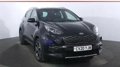 Używany Kia Sportage GT-Line 177 KM (130 kW) 2020 Czarny SUV