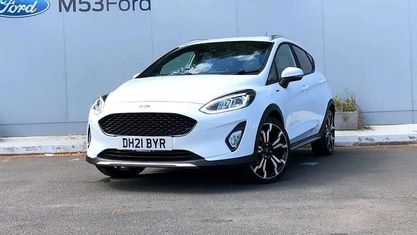 Used Ford Fiesta Active X 125 HP (91 kW) 2021 White Hatchback