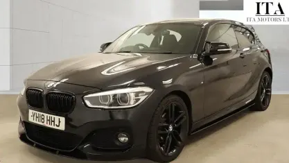 Used BMW 118 M Sport 136 HP (100 kW) 2018 Black Hatchback