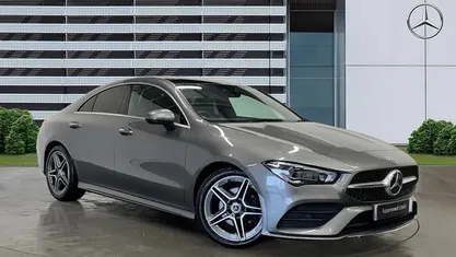 Grey Used 2021 Mercedes CLA180 AMG Line Premium Plus Sedan | £20,542 (Fair price)
