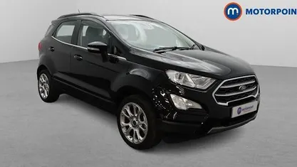 Black Used 2022 Ford Ecosport Titanium SUV | £11,149 (Fair price)