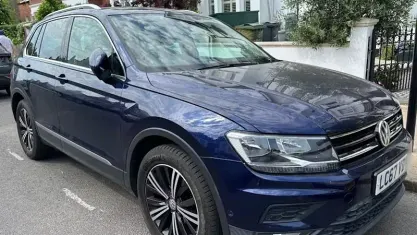 Used VW Tiguan SE 150 HP (110 kW) 2017 Blue SUV
