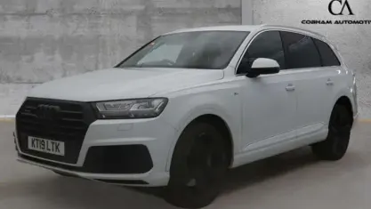 Used Audi Q7 S-Line 286 HP (210 kW) 2018 White SUV
