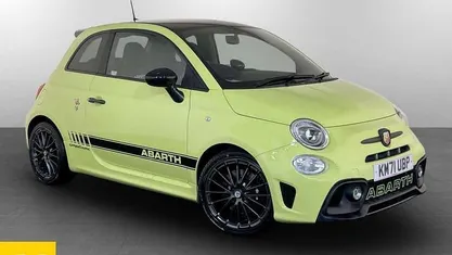 Green/black Used 2021 Abarth 595 Competizione Hatchback | £15,395 (Fair price)