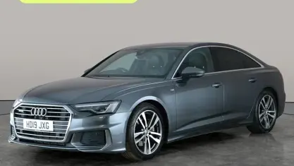 Begagnad Audi A6 S-Line 245 HK (180 kW) 2019 Grå Sedan