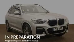 Silver Used 2019 BMW X3 M Sport SUV | £22,520 (Fair price)