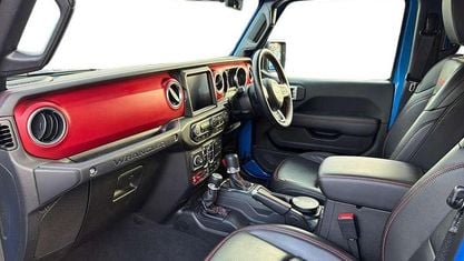 Begagnad Jeep Wrangler Rubicon 272 HK (200 kW) 2022 Blå SUV