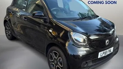 Black Used 2018 Smart ForFour Premium Hatchback | £9,550 (Fair price)